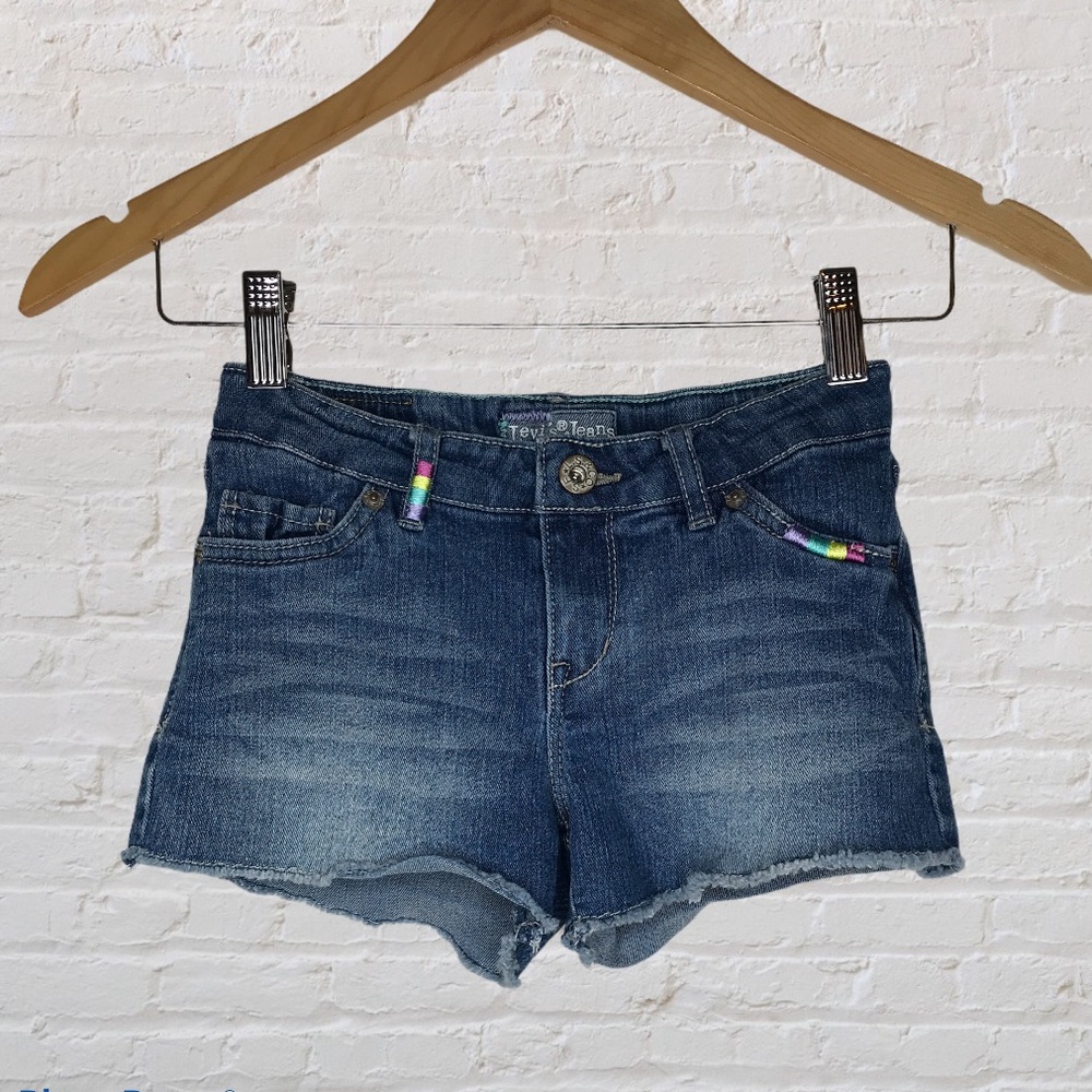 Denim Shorts | Levi’s | Jean shorts | Kids size 8 - Picture 2 of 6